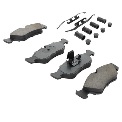 Rear Semi Metallic Brake Pads