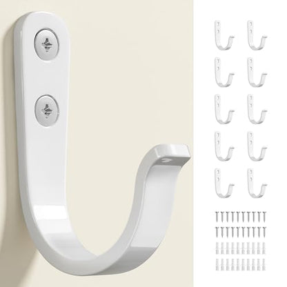 10Pcs Wall Hooks (10 Count)