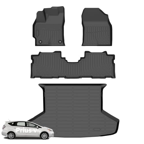 Floor Mats & Cargo Liner for Toyota Prius v 2012