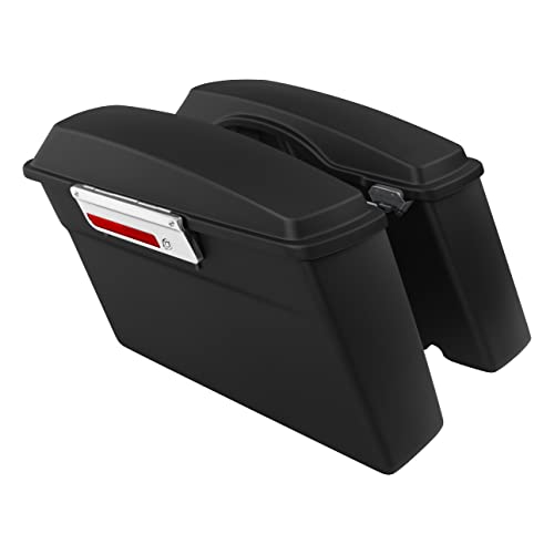 Motorcycle Saddle bags Hard Saddlebags For Harley Touring 1993 (2 Count)