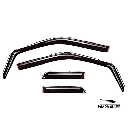 in Channel Extra Durable Rain Guards for Ford F150 2021 (4 Count)