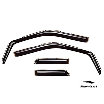 in Channel Extra Durable Rain Guards for Ford F150 2021 (4 Count)