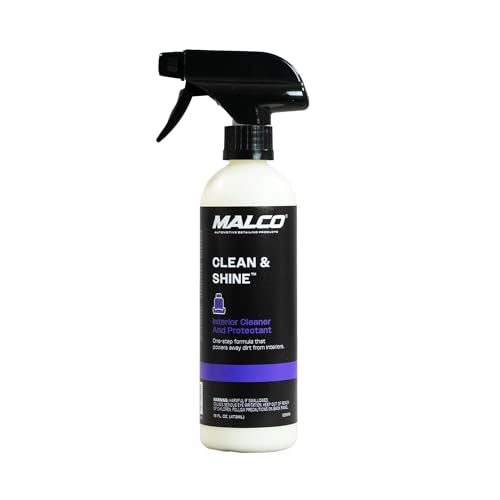 Clean & Shine Interior Car Cleaner and Dressing Spray (16 Fl Oz)