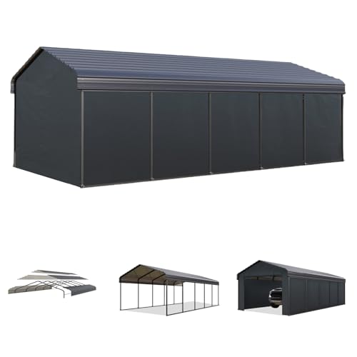 Metal Carport 12x25ft