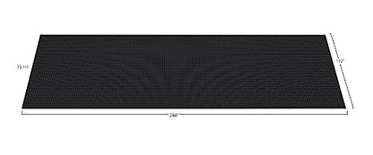Large Coin Pattern Vinyl Garage Floor Protector Mat