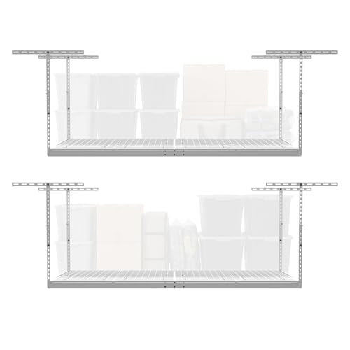 MonsterRax 2 Pack 4x8 Overhead Garage Storage Rack