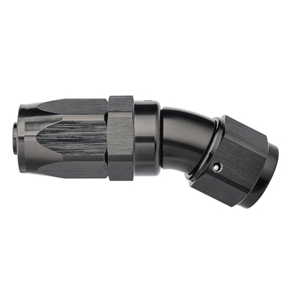 8AN 30 Degree One Piece Full Flow Hose End Fitting Swivel for CPE Braided Hose