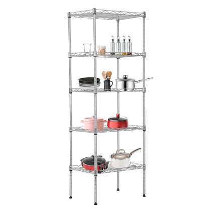 5 Tier Wire Storage Shelves