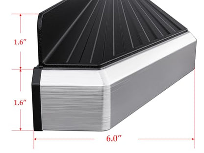 Polished Running Boards Style Compatible with Ford F250 F350 Super Duty 1999