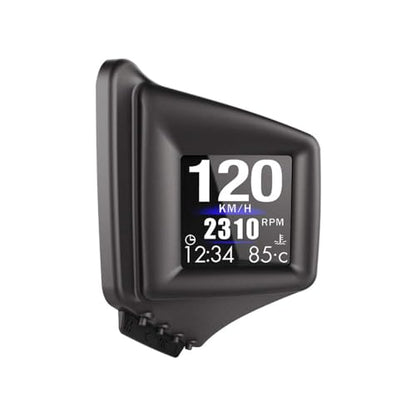 Head Up Display for Car Digital Speedometer Display GPS+OBD2 Dual System Smart Gauge MPH Clock RPM Over Speed Alarm Odometer for All Vehicle