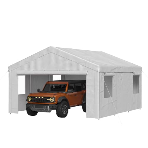 Carport 12x20 Heavy Duty Carport Canopy Portable Garage