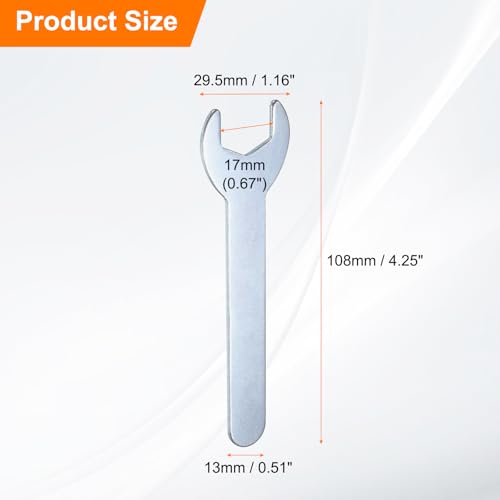 10pcs Small Wrench 17x108x2mm Metric U (10 Count)