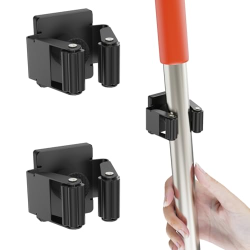 Magnetic Broom Holder (2 Count)