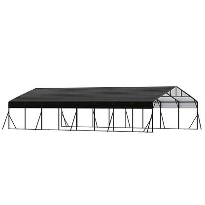 20x40 ft Metal Carport Kits with Galvanized Steel Roof