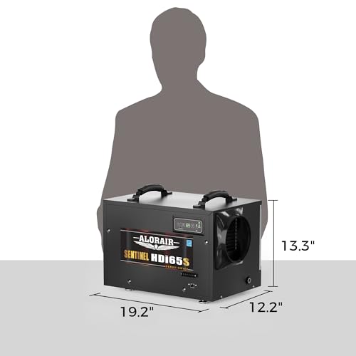 120 Pints Energy Star Crawlspace Dehumidifier with Pump 1300 Sq.Ft