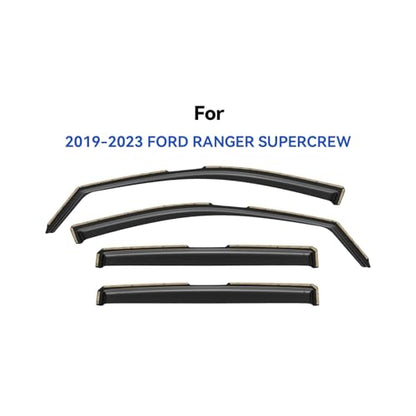 in Channel Window Visors Rain Guards for 2019