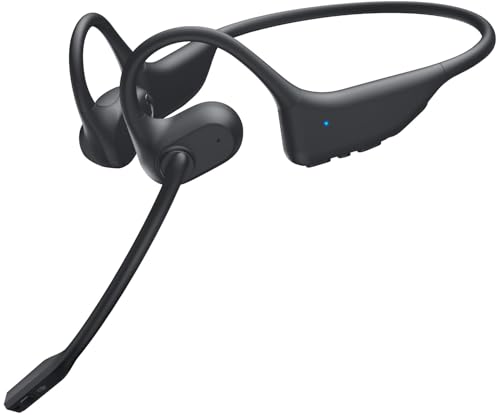 Open Ear Headphones with Mic