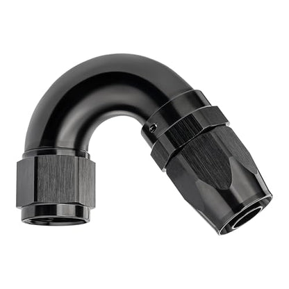 10AN 150 Degree One Piece Full Flow Hose End Fitting Swivel for CPE Braided Hose