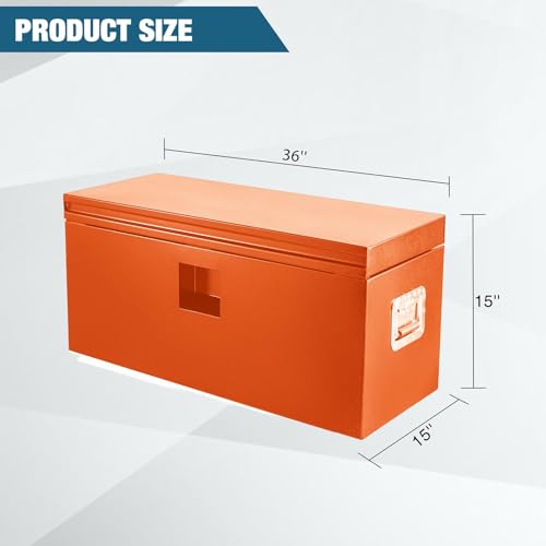 15"X15"X36" Heavy Duty Steel Truck Bed Tool Box