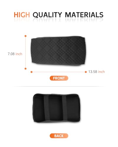 for 2025 2026 Jeep Wagoneer S Center Console Cover Armrest Box Cover for Wagoneer S