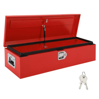 Truck Bed Tool Box 39x13x9.6 Inch Heavy Duty Steel Metal Tool Box for Truck Bed