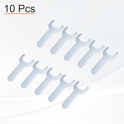 10pcs Small Wrench 22x70x1.5mm Metric U (10 Count)