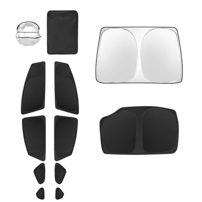 10pcs Car Window Shades for Toyota Prius Hatchback 2010 (10 Count)