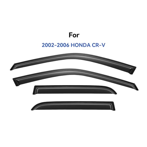 Window Visors Rain Guards for 2002 2003 2004 2005 2006 Honda CRV CR