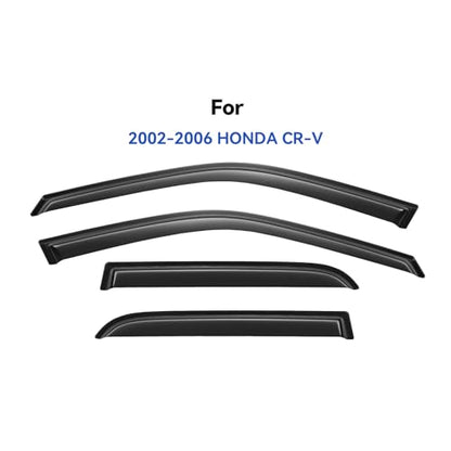 Window Visors Rain Guards for 2002 2003 2004 2005 2006 Honda CRV CR