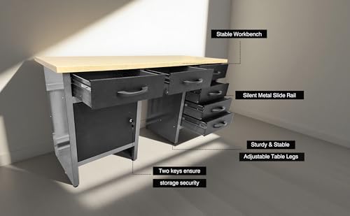 Heavy Duty Garage Storage Cabinet System