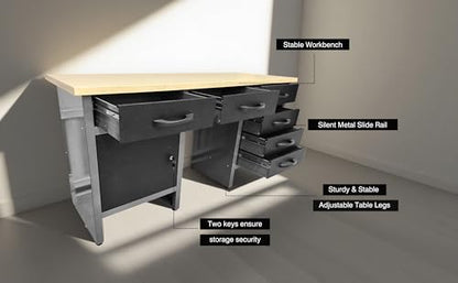 Heavy Duty Garage Storage Cabinet System
