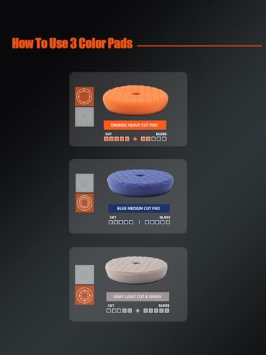 Pro Buffing Polishing Pads (3 Count)