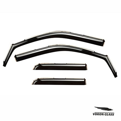 in Channel Extra Durable Rain Guards for Dodge Ram 1500 2019