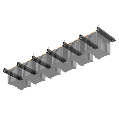 Overhead Garage Storage Racks for Bins