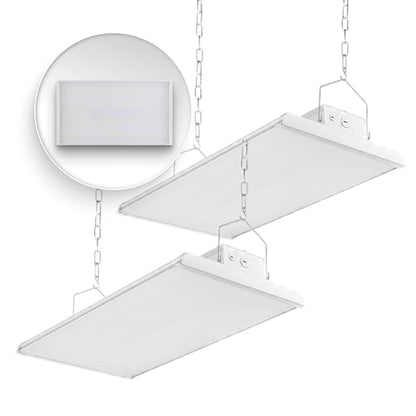 2 Pack Linear LED Bay Ceiling Shop Light (2 Count)
