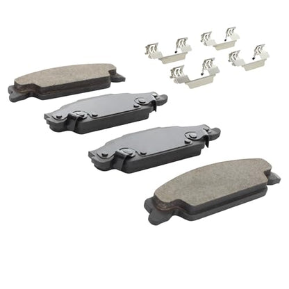Rear Semi Metallic Brake Pads