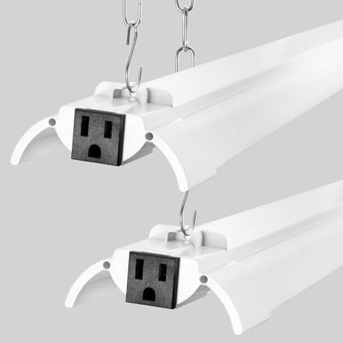 2 Pack 4ft LED Shop Light