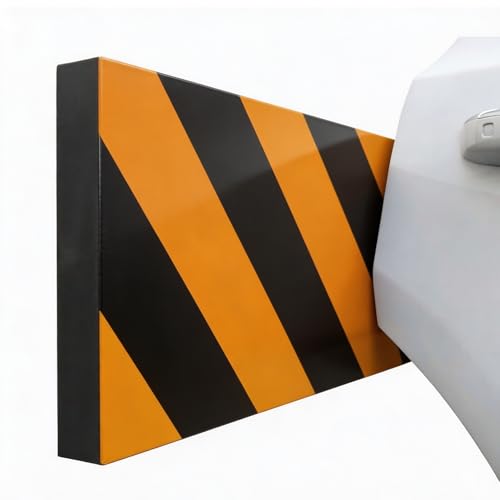 Garage Wall Protector Car Door Protectors Foam Wall Bumper Pad Yellow Black