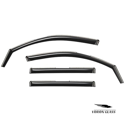 in Channel Extra Durable Rain Guards for Honda Pilot 2023