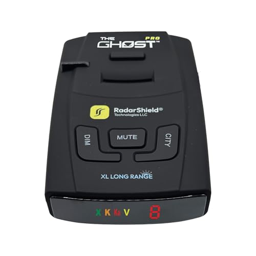 RadarShield Ghost Pro Radar and Laser Detector for Cars