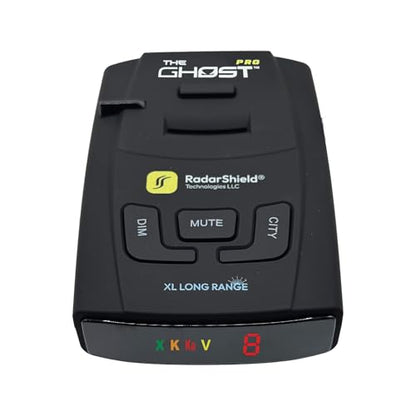 RadarShield Ghost Pro Radar and Laser Detector for Cars