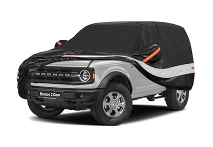 10 Layers Car Cover Custom Fit for Ford Bronco 2 Door