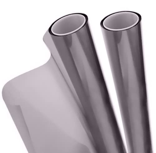 Smoke Black Adhesive Headlight Wrap Tinting Vinyl 16 Inch x 48 Inch Roll