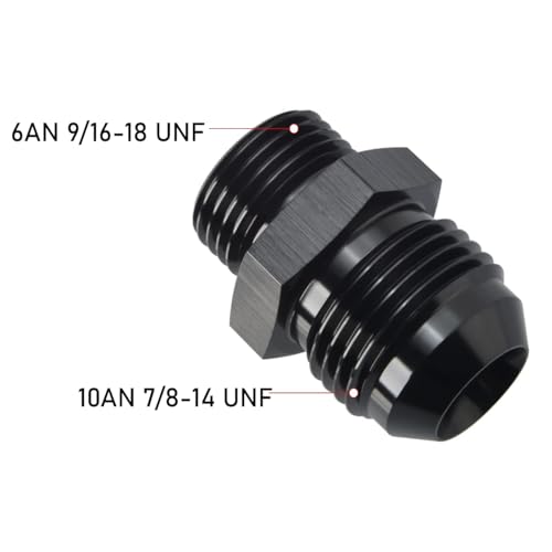 10AN Male Flare to 6AN ORB O