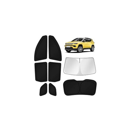 Car Window Shades for Jeep Compass 2017 (8 Count)