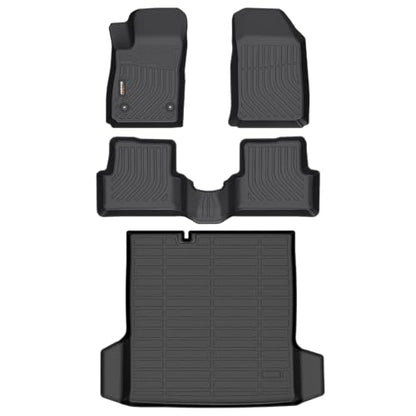 All Weather Car Floor Mats and Cargo Liner Set for Chevy