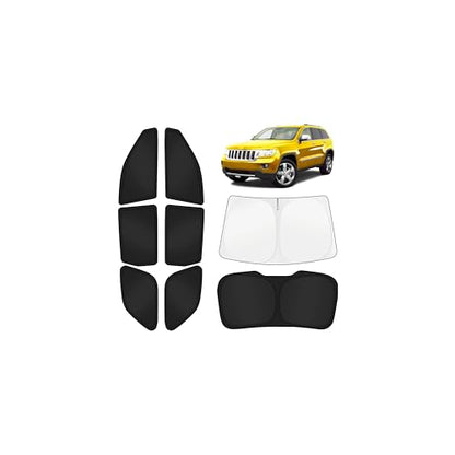 Car Window Shades for Jeep Grand Cherokee 2011 (8 Count)