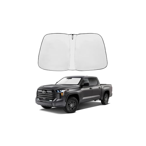 Foldable Front Windshield Sun Shade fit for Toyota Tundra 2022