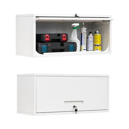 Metal Wall Cabinet with Doors