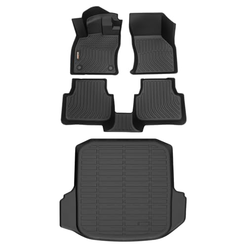 Floor Mats and Cargo Mat Set for Volkswagen Jetta 2019